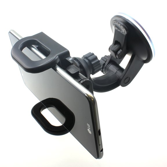 Windshield Car Mount for Samsung Galaxy A23 5G Phone - Holder Glass Cradle Rotating Dock D3D Compatible With Galaxy A23 5G Model