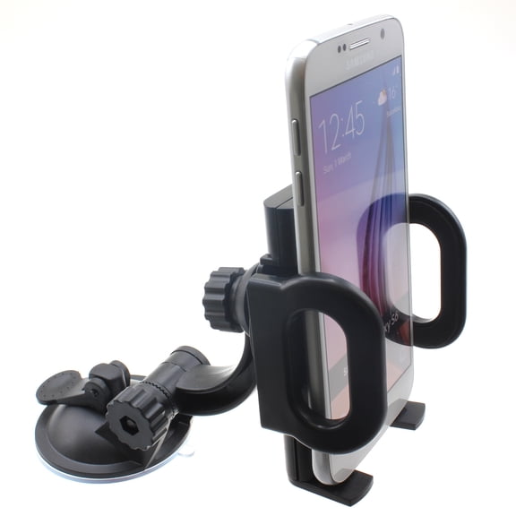 Windshield Car Mount for Samsung Galaxy S22/Ultra/Plus Phones - Holder Glass Cradle Swivel Dock Suction Compatible With Samsung Galaxy S22/Ultra/Plus