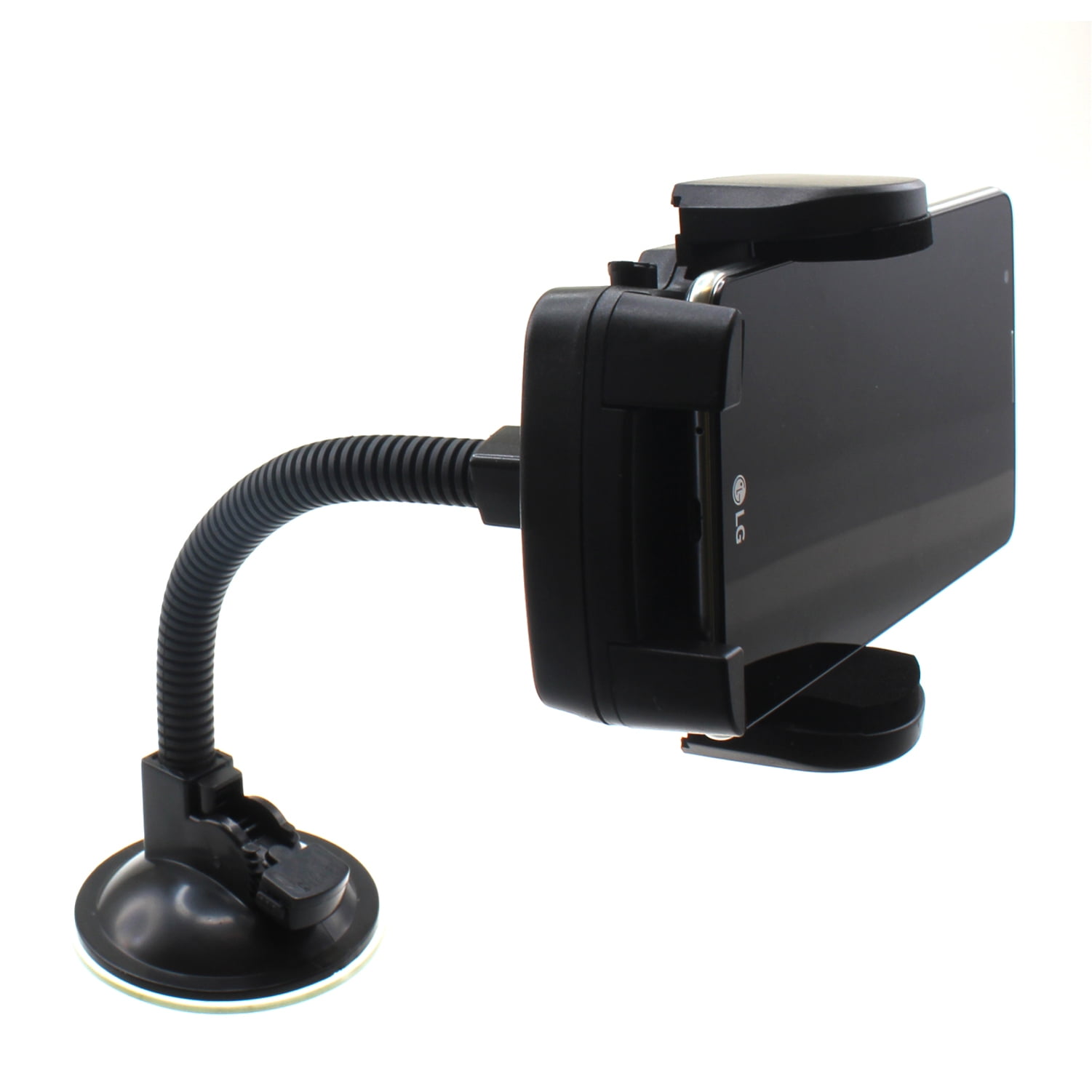Twist and Lock Windscreen Mount with Slim Grip Cradle for Samsung Galaxy S10 PLUS (sku 44210)