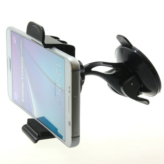 Windshield Car Mount for TCL 10 5G UW Phone - Holder Glass Cradle Rotating Dock Suction R7J Compatible With TCL 10 5G UW