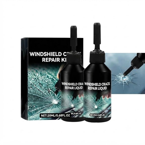 Windshield Chip Repair Kit, Car Windshield Crack Repair Kit, Easy DIY Application With Durable Seal, Perfect For Quick Vehicle Windshield Maintenance