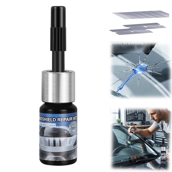 Windshield Chip Repair Kit, Car Windshield Crack Repair Kit, Glass Crack Repair for Chips and Cracks