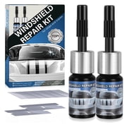 Windshield Chip Repair Kit Nano Resin Fast DIY Crack Repair Liquid Weather Resistant Universal Auto Glass Repair Tool