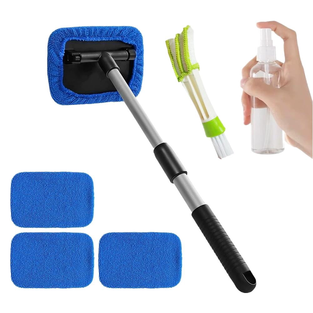 Window Cleaning Machine Tools Windshield Cleaner For Car Glass, Auto Window Kit Cleaning Tool Vehicle ...