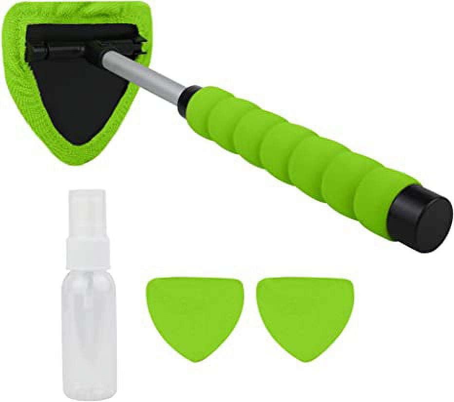 Windshield Cleaner, Microfiber Car Window Cleaner with 4 Reusable and
