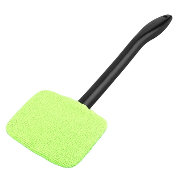 Windshield Cleaner Tool,15.35 Inch Windshield Cleaner Tool,Car Windshield Cleaner Tool,Removable Handle Car Window Wiper Kit For Interior/Exterior Glass,Inside Windshield Cleaning Tool,Green