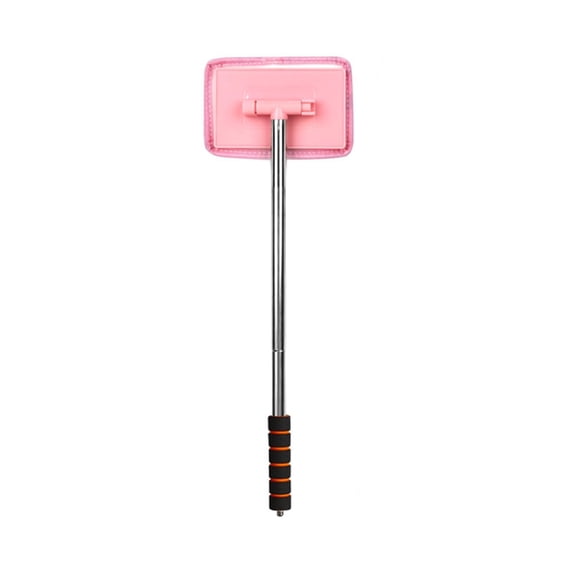 Windshield Cleaner Tool, Car Window Cleaning Wash, 12.59-19.88 inch Extendable Car Cleaner Brush, Reusable Glass Cleaner, Microfiber Window Brush, Universal Vehicle Cleaning Car Accessories