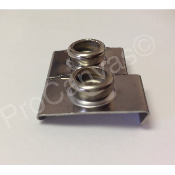Windshield Clip for Boat Canvas 3/4" Inch Stainless Steel, 10 Pieces