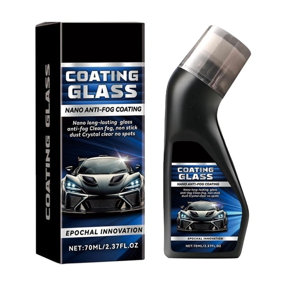 Windshield Coating Agent for Car Glass Rainproof Hydrophobic Layer Enhances Visibility Long Lasting 70ML
