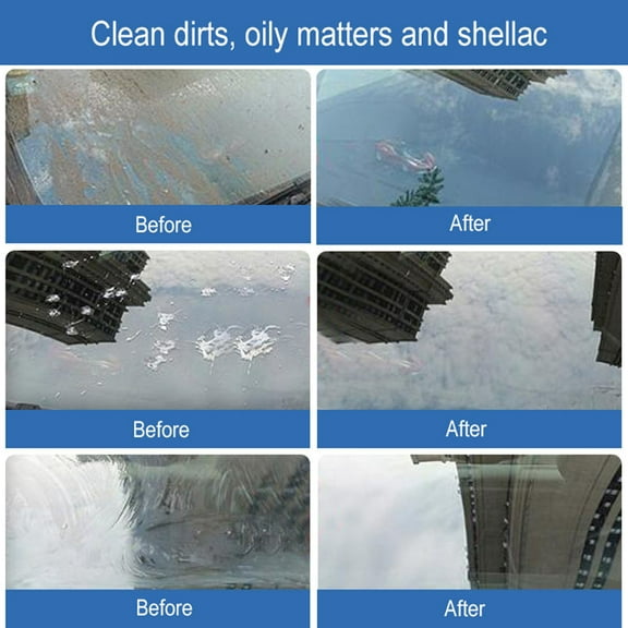 Windshield Concentrate Screen Cleaner Washer for Superior Auto Glass and Streak-Free Wiper Performance