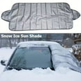thumbnail image 1 of Windshield Cover, 59x27.5" Car Front Windshield Cover, 360 All-Weather Sunshade Ice Cover, Reusable Windshield Snow Cover Protector for Cars Trucks SUV, 1 of 5
