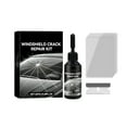 thumbnail image 1 of Windshield Crack Kit for Car Glass Fix Star Shaped Cracks and Fragments with 20ml Resin Solution, 1 of 9