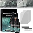 Windshield Crack Repair Kit, 2024 Upgrade Cracks Gone Glass Repair Kit