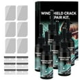 thumbnail image 1 of Windshield Crack Repair Kit,2025 Latest Upgraded Glass Crack Repair Kit,5MinQuick-Glass Repair Liquid,Long-Lasting for Windshields, Windows, Mirrors,All Crack Types Windshield Repair Kit, 1 of 7