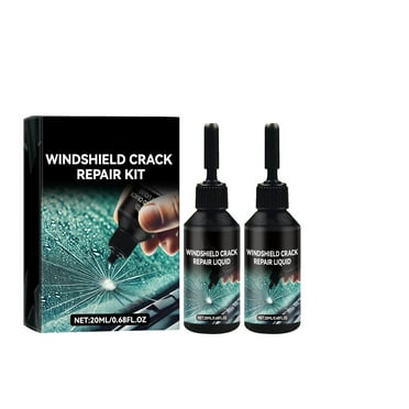 Windshield Crack Repair Kit, 2025 New Cracks Gone Glass Repair Kit, Premium Windshield Repair Kit for Chips and Cracks Car Glass Repair Kit, Cracks Gone Glass Kit Automotive Windscreen Tool