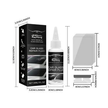 Windshield Crack Repair Kit, 2025 Upgrade Premium Windshield Repair Kit, Cracks Gone Glass Repair Automotive Windscreen Tool Kit for Chips and Cracks Car (1oz)
