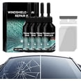 thumbnail image 1 of Windshield Crack Repair Kit,Upgraded 2 Bottles Glass Crack Repair Kit,5MinQuick-Glass Repair Liquid,Long-Lasting for Windshields, Windows, Mirrors,All Crack Types Windshield Repair Kit, 1 of 6