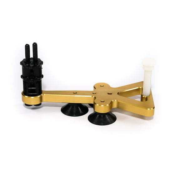 Windshield Crack Repair Tool - Dual Head (Aluminum Base, Molded Injector and Pistons)