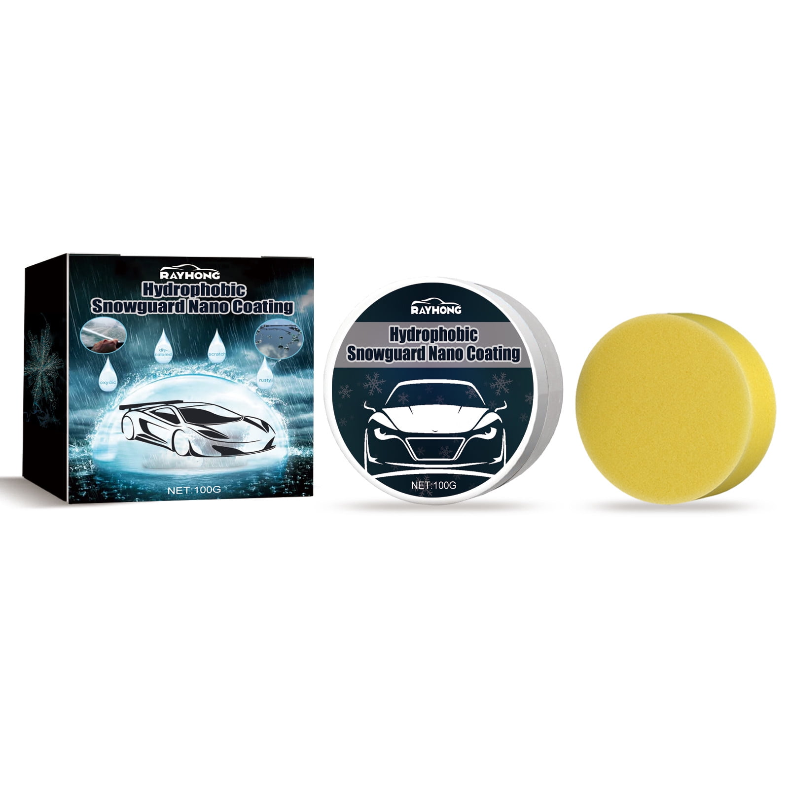 Windshield DeIcer, Instantly Melts Ice & Winter Frost for Car