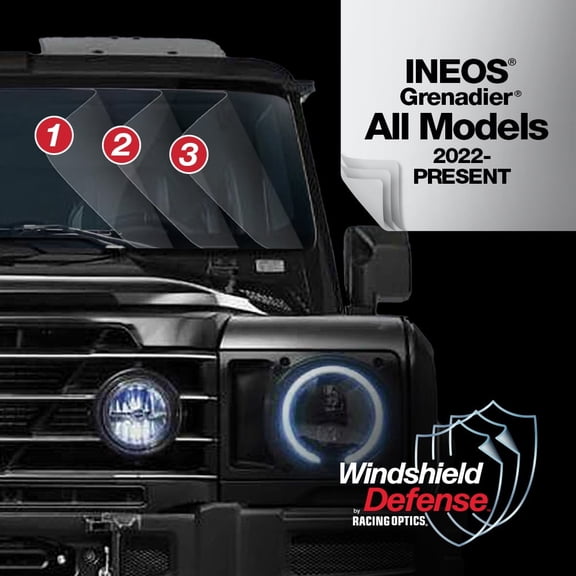 Windshield Defense Kit For Ineos Grenadier 1924, SW, QM - Windshield Protection from Cracks and Breaks - WD1331-IG