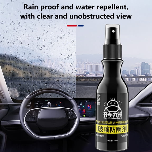 Windshield Defogging Agent For Home And Car Glass 100ml Spray Bottle