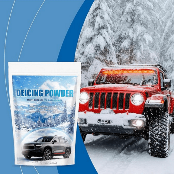 Windshield Deicer,Ice Melting Remover | Multipurpose Snow Removal - for Windshield Window Glass Wiper Car RV Truck Garage Highway