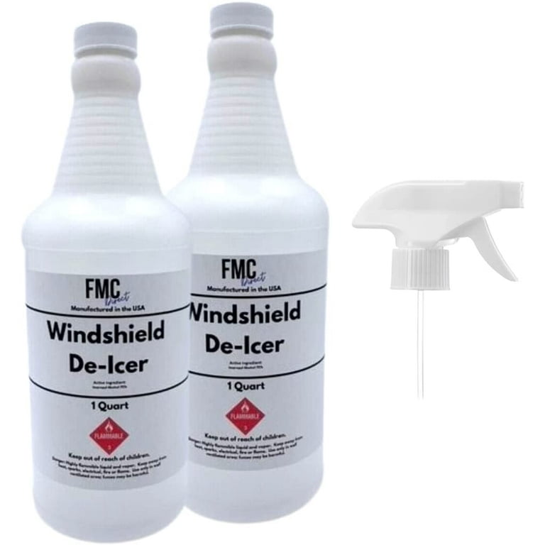 Windshield Deicer Spray for Car, 32 OZ Spray Bottle