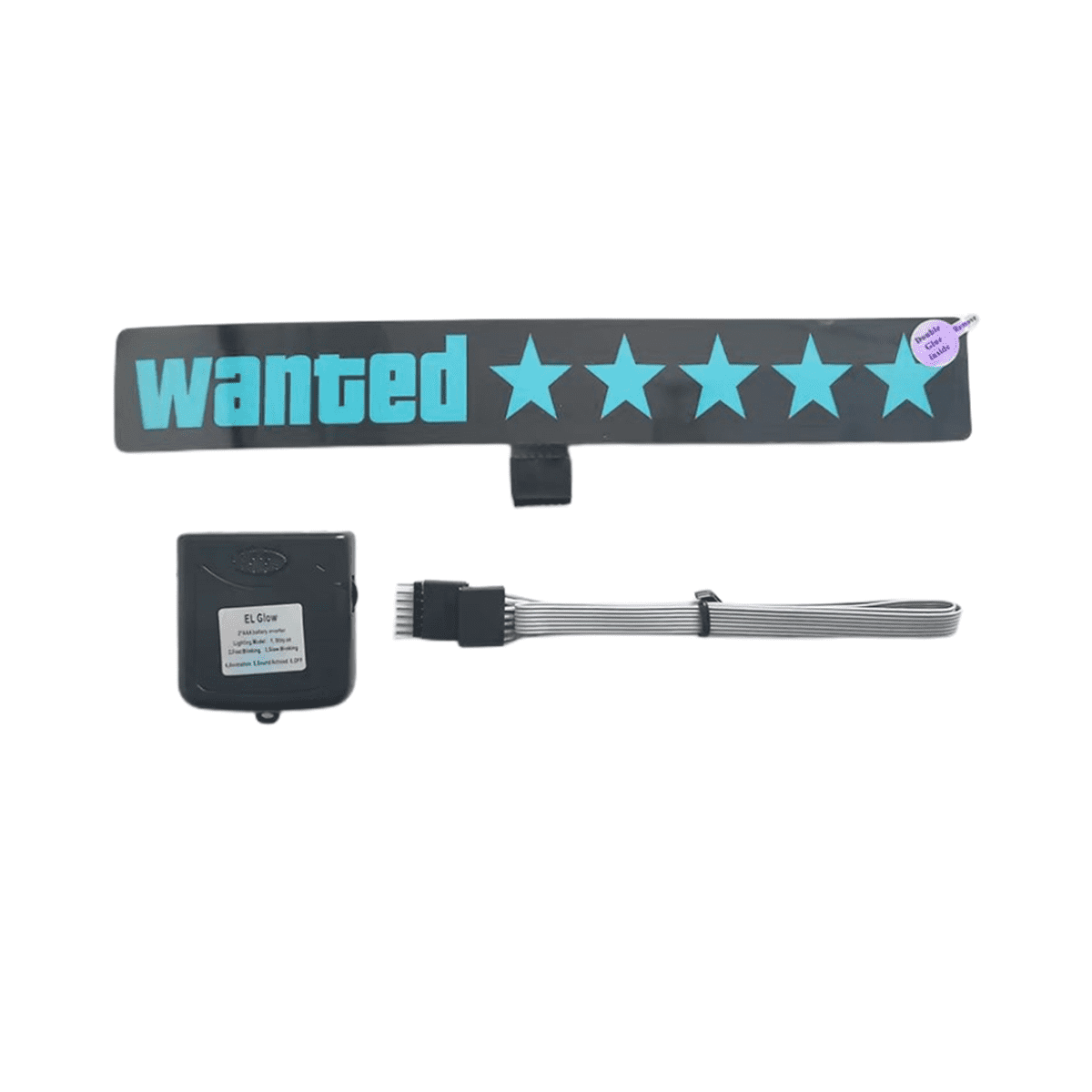 Lomubue LED Car Light Sign Decoration With Suction Cups Super Bright Plug-Play Simple Installation Light Board Sign Car Accessories - Walmart Supplies