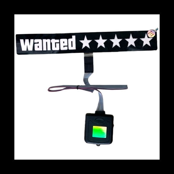 Windshield Electric Wanted Car LED White Window Stickers for JDM Glow Panel Decoration Accessories