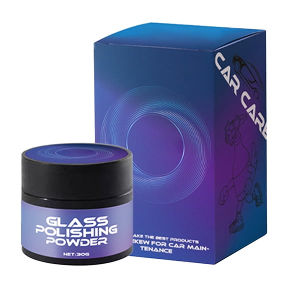 Windshield Glass Polishing Mirror Polishing Cleaner Multifunctional Rain Cleaning Powder Cleaner for Car Glasses Lens