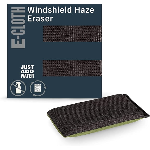 Windshield Haze Eraser, Auto Glass Cleaner, Car Windshield Cleaner, Cleaning Sponge for Windshields, Windows, Mirrors and Glass