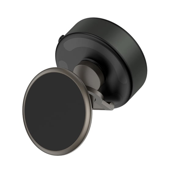 Windshield Magnetic Smartphone Mount Support Bracket with Vacuum Suction 360 Degree Rotatable for Navigation Video Calls