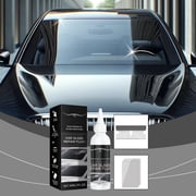 Windshield Repair Kit, Crack and Chip Repair with Advanced Resin, Stops Spreading for Laminated Auto Glass, Fix Star Breaks and Bullseyes up to 1 Inch, Complete DIY Car Windshield Repair Set