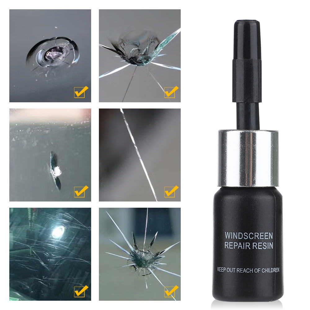 Windshield Repair Kit, Cracks Gone Glass Kit Automotive Windscreen Tool, Car Glass Repair Glue