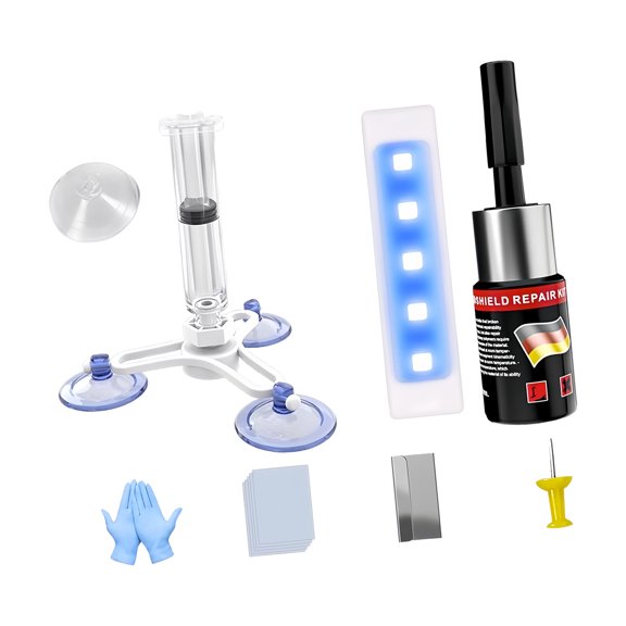 Windshield Scratch Remover Cracks Repair Set For Immediate Restoration Environmentally Safe Night Repair Solution