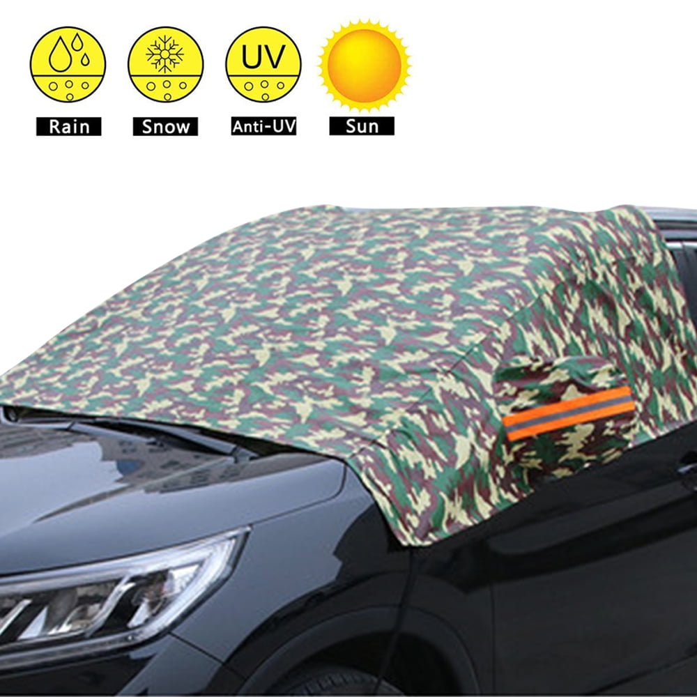 Windshield Snow Cover with Side Mirror Covers, Mirror Snow Covers