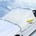 thumbnail image 1 of Windshield Snow Cover with Magnetic Edges, Magnetic Car Anti-Snow Cover, Winter Frost Protector for Cars, SUVs, RVs, Vans and Trucks, 1 of 6
