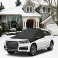 thumbnail image 1 of Windshield Snow Cover with Magnetic Edges Winter Frost Ice Protector for Cars Waterproof Windproof Car Windshield Cover Auto Window Snow Shield, 1 of 3