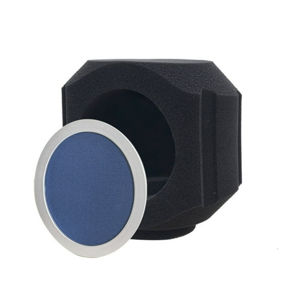 Windshield Sound Isolation Microphone Shield For Microphones With Cylindrical Type Foam For Clear Auditory Capturing