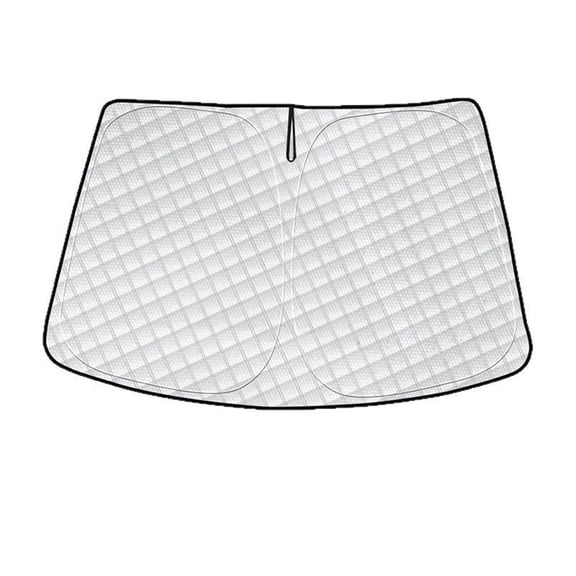 Windshield Sun Shade , 6-Layer Foldable Front Window Sunshade Reflector Cover, Sun Visor Protector Blocks UV Rays145*80cm
