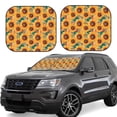 thumbnail image 1 of Windshield Sun Shade, Beautiful Bohemian Sunflower Foldable Car Sun Shade Windshield For Front, 2 Pieces, 1 of 4