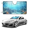thumbnail image 1 of Windshield Sun Shade, Beautiful Print Design Foldable Car Shades for Front Windows Protect The Vehicle from High Temperature Damage and UV Reflection, 1 of 8