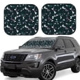 thumbnail image 1 of Windshield Sun Shade, Camouflage Dragonfly Foldable Car Sun Shade Windshield For Front, 2 Pieces, 1 of 4