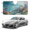 thumbnail image 1 of Windshield Sun Shade - Car Sun Shade Windshield, Reflector Sunshade Offers Ultimate Protection for Car Interior (55x30 inches), 1 of 8