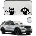 thumbnail image 1 of ASTRAEA Foldable Car Front Window Windshield Sun Shade Shield Cover Visor UV Block, Cat & Dog, 1 of 7