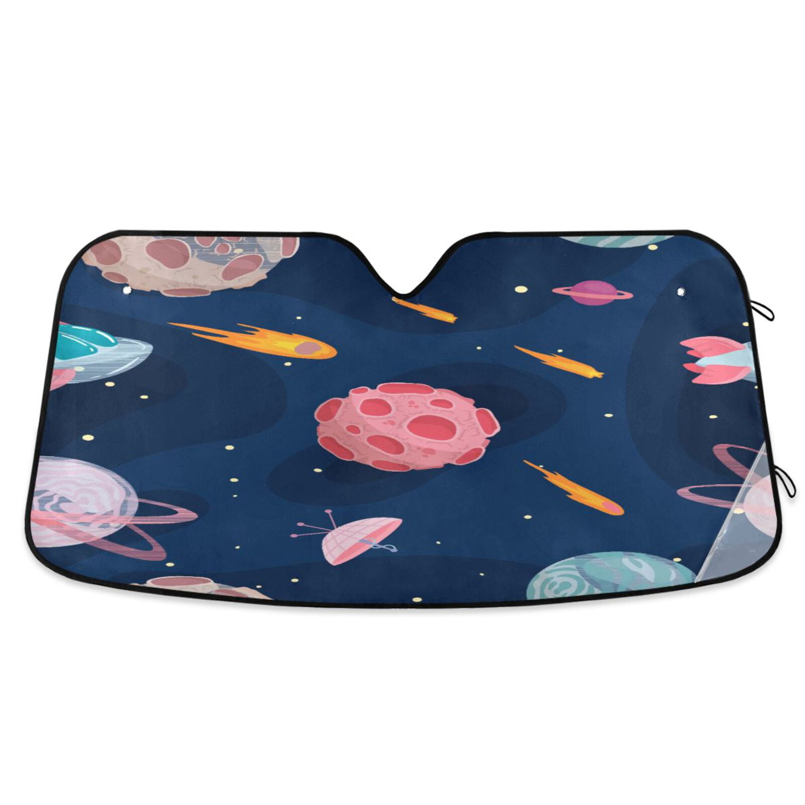 Windshield Sun Shade for Cars, 55"x27.6" Foldable Car Sun Shade with ...