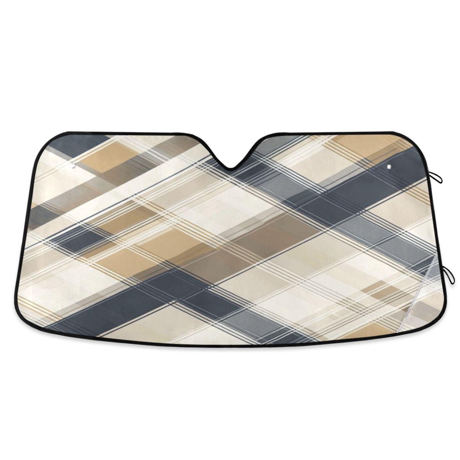 Nevoy Tartan Car Sun Shade - 2 Pieces