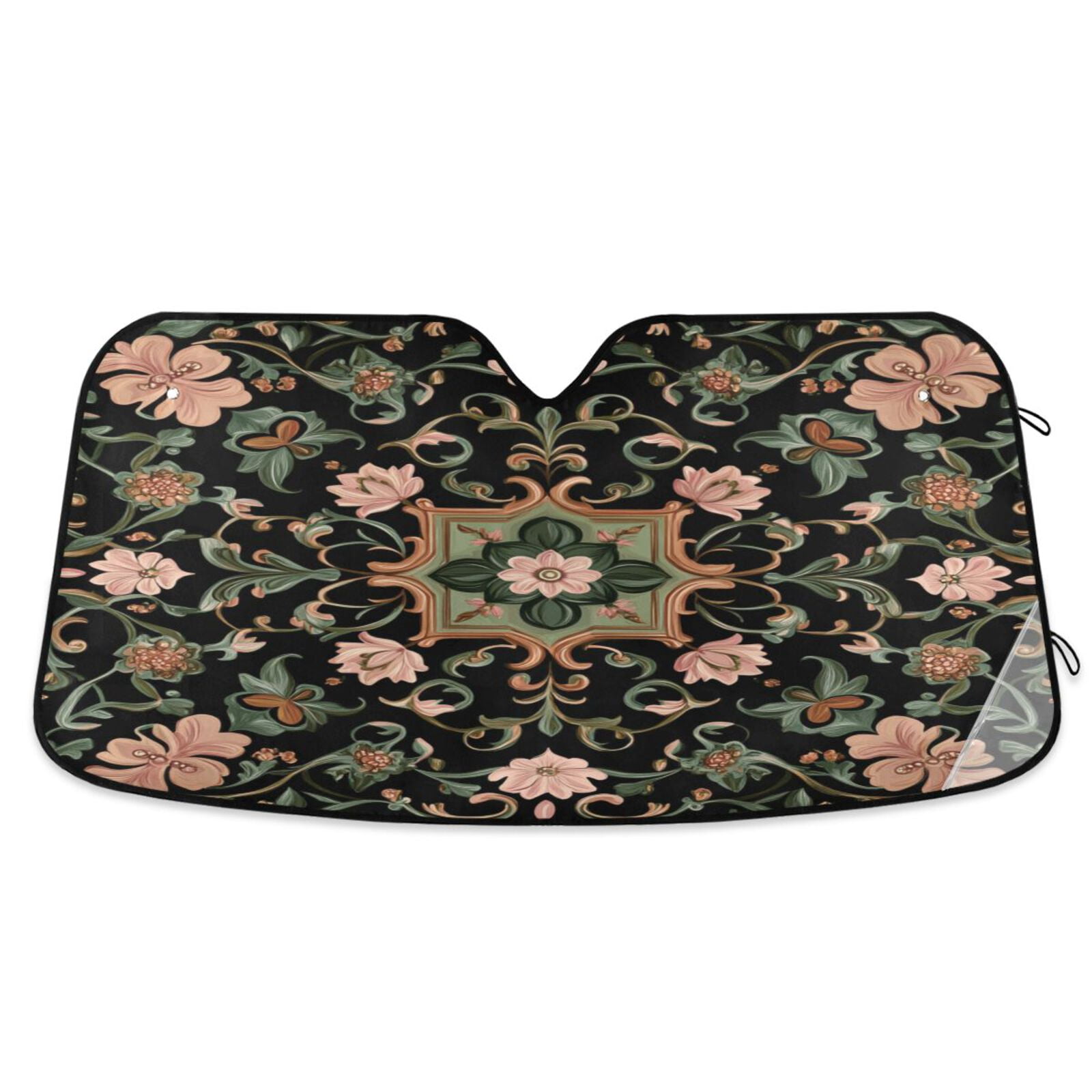 Windshield Sun Shade for Cars, 55"x27.6" Foldable Car Sun Shade with ...