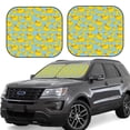 thumbnail image 1 of Windshield Sun Shade, Cartoon Cute Duck_C Foldable Car Sun Shade Windshield For Front, 2 Pieces, 1 of 4