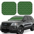 thumbnail image 1 of Windshield Sun Shade, Christmas (2) Foldable Car Sun Shade Windshield For Front, 2 Pieces, 1 of 4